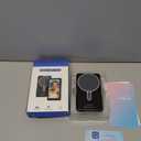 Vlog Selfie Monitor Screen iPhone, 4K 60fps Recording, Wireless Screen Mirroring with Remote Control, Magnetic Fixation, 180° Rotation, 3 Levels of Brightness, Compatible with iPhone & Android