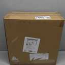 HealthSmart Enhanced Comfort 5" Raised (Round) Toilet Seat Risers for Seniors 5 Slip Resistant Pads FSA/HSA Eligible Padded Toilet Seat Elevation 15.7 x 15.2 x 6.1