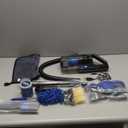 Viewsun Car Cleaning Kit, Car Interior Detailing Kit with High Power Handheld Vacuum Cordless Rechargeable, Detailing Brush Set, Windshield Cleaner, Complete Auto Accessories for Men, Women Gift (Blue)