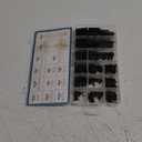 ZELCAN 400pc Roll Pin Set, M1.5 M2 M2.5 M3 M4 M5 M6 Slotted Metric Spring Pins in Various Lengths, Steel Split Expansion Pin Hardware Assortment Kit