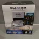 Shark IQ Robot Vacuum with Bagless Self-Empty 60 Day Capacity Base, Multi-Surface Cleaning, Powerful Suction, Pet Hair Pickup, for Carpets & Hardfloors, Home Mapping, White, RV2302AE