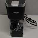 Single Serve Coffee Maker, Iced and Hot Coffee Machine for K Cup & Grounds, Compact Design, 40oz Removable Water Reservoir, 6 to 24 Oz Brew Sizes, Fits 7.3" Travel Mug, Black