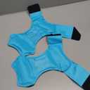 Comfytemp Ankle Ice Pack Wrap for Plantar Fasciitis, Swelling, Foot Pain Relief, Gel Ice Packs for Injuries Reusable, Hot Cold Compress for Achilles Tendonitis Sprained Ankles Men Women, 2 Packs, Blue (Standard)