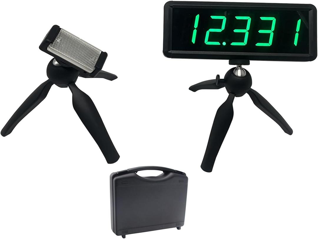 YZ Battery Powered Wireless Laser Timer for Sprints Race Clock Running Stopwatch Electronic Bike Speed Training Skating Track Field Timer Motorcycle