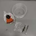 6.25 Hole Saw for Recessed Lights Can Lights, 6-1/4 Inch Hole Cutter with Dust Bowl Catcher for Led Recessed Lighting 6 Inch and Wood Metal Drywall, Bi-Metal Construction