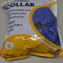 BENCMATE Inflatable Dog Cone Collar Alternative, Soft Dog Cone for Small Medium Large Dogs and Cats, Neck Recovery ECollar Donut Collar After Surgery (Large, Blue)