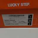 LUCKY STEP Women's Platform Canvas Sneaker Casual Lace-up Stylish Tennis Running Retro Classic Trainers Walking Fashion Sneakers, Size 7, Brown Leopard