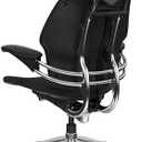 MingYi.office Vinyl Arm Pads Caps for Humanscale Freedom Office Chair,  (Height Adjustable), Can Not Fit The Advanced Arm, Black, 1 Pair.