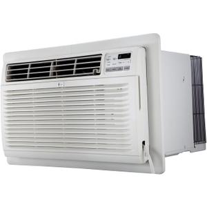 LG 11,800 BTU Through the Wall Air Conditioner, 230/208V, Cools up to 440 Sq. Ft. for Bedroom, Living Room, Apartment, with Remote, 3 Cool & Fan Speeds, Wall AC Unit, White (12,000 BTU)