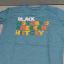 VQD Black History Month Shirts for Women Africa American Tshirts Black Pride Tee Tops, L