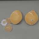 Invisible Strapless Sticky Bra Push up for Women, Ultra Adhesive Bra for Backless Dress, Cleavage Bra Lift Novelty Bras (B Cup, Light Beige)