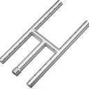 Onlyfire Stainless Steel Fireplace H-Burner for Natural Gas & Propane Fire Pit and Fireplace, 12 x 6 Inch Rectangular DIY Firepit H Burner for Indoor and Outdoor, BTU Max 60,000