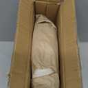 COLLECTIVE HOME - Paulownia Wood Hand Carved Tray, Fruit Snack Holder, Decorative Bowl, Rustic Home Decor Accessories for Coffee Table, Living Room, Wedding Centerpiece, 10" (washed white)