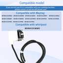 Upgraded MVW4505MW0 MVW4505MW1 MVW4505MW2 MVW5035MW1 Washer Lid Lock Fit for Maytag Washer MVW5035MW2 MVW5430MW1 MVW5430MW2 MVW5430PBK0 MVW5430PBK1 MVW5435PBK0 MVW5435PBK1 MVW5435PW0 MVW5435PW1
