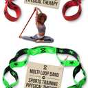 Two8 Bands Multi Loop Resistance Band for Working Out - Home Gym Loop Resistance Bands for Women & Men, Athletic Rehab Equipment Workout Loops, Sports Fitness Gear, Pack of 2 (Record Breaking Red (heavy),Clean Green (light))