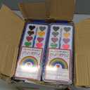 Valentines Day Gifts for Kids, 24 Pack Watercolor Paint Set with Paintbrush for Kids, Prizes Exchange Gifts Valentines Party Favors for Preschool Classroom School