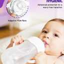 2 x Sippy Spout Nipples for Philips Avent Natural Baby Bottles, Soft Food-Grade Silicone Replacement Tops for My Grippy & Natural Trainer Sippy Cups, BPA-Free, Leak-Proof, 4-Pack, 6+ Months