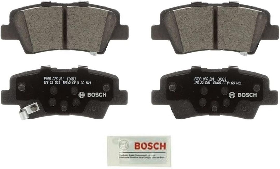 BOSCH BC1813 QuietCast Premium Ceramic Disc Brake Pad Set - Rear