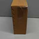 wooden fruit bowl with pedestal | 12" wide and 5" high | Pedestal made of sturdy acacia wood with natural finish |(White Glossy)