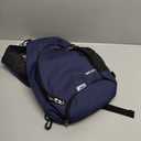 WATERFLY Sling Bag Crossbody Backpack: Over Shoulder Daypack Casual Cross Chest Side Pack (Large, Blue)