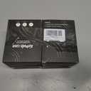 6 x R-fun for AirPods 3 Case Cover with Lock & Cleaning Kit, Keychain, Magnetic Lid, Compatible with AirPods 3rd Generation 2021 Protective Case, Support Wireless Charging, Black