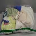 Yanekop Womens Fuzzy Fleece Pullover Sherpa Sweatshirt Long Sleeve Button Down Sweater Winter Fleece Jacket with Pockets (Large, Beige Khaki Blue)