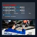 KELOKE Pair (2) Front CV Axle Shaft Assemby Compatible with Acura & Honda