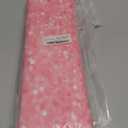 LofarisPink Bokeh Photography Backdrop with Simulated Shinny Spots, Sparkle-Like Abstract Halos Background for Newborn Baby Shower Birthday Party Decorations, Portrait Photo Booth Props 7x5ft