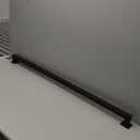 4FT Stair Railing Indoor, Matte Black Square Tube Handrail, 500lbs Load Capacity, Wall Mounted Stair Railing, Industrial Non-Slip Hand Rails for Indoor Stairs, Bathroom, Loft, Elderly & Kids