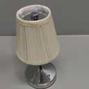 3000 mah Battery lamp,5W LED Small Touch Lamps,3 Color Temperature Dimmable Rechargeable Lamp,Cordless Lamp for Kitchen,Mini Lamps for Small Spaces (Chrome) (Chrome-9.8 inch-1pack)