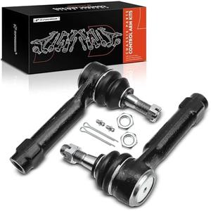 A-Premium 2 x Front Outer Tie Rod Ends, Compatible with Chevy Silverado 1500 & 2500, Tahoe, Suburban 1500 & 2500, Avalanche 1500, GMC Yukon (XL 1500 & 2500), Sierra, Cadillac Escalade (ESV & EXT)