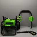Greenworks 2000 Max PSI @ 1.1 GPM (13 Amp) Electric Pressure Washer (Black Frame) PWMA Certified, Green