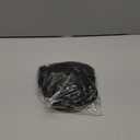 REORIA Womens Sexy One Shoulder Asymmetrical Leopard Print Mesh Ruched Backless Going Out Bodysuits Tops (Large, Black)