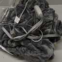 Beautyrest Foot Pocket Soft Microlight Plush Electric Blanket Heated Throw Wrap with Auto Shutoff, 50x62, Grey