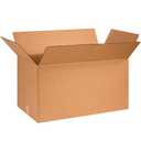 BOX USA Large Boxes Holds 65lbs, 26x14x14 6-Pk for Shipping & Packing 