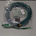 15FT Lightweight PVC Garden Hose: 1/2 Inch Flexible Hose with 3/4 Inch GHT and Shut Off Valve - Leak-Proof Design with Washers and Repair Connector for Small Yard Car Washing