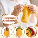 2 Pack Keyrose Best Friend Birthday, Cute Mini Positive Crochet Taco, Small Funny Handmade Emotional Support Taco