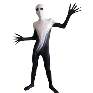 Spooktacular Creations Scary Shadow Demon Costume, Deluxe Kids Halloween Costume Set for Halloween Dress up Party, Size M (8-10 YRS)