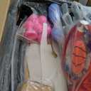 Trampoline for Kids, 60" Toddler Trampoline Indoor Outdoor, 440lbs KidsTrampoline with Enclosure Net, Upgraded Ring Legs with Adjustable Gymnastics Bar, Gifts for Ages 1-8 Boys&Girls (Round, blue-pink)