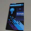 Esanik 2-Pack for iPhone 17 Pro Max Matte Privacy Glass Screen Protector, Anti-Glare & Anti-Spy,Anti-Reflection, Smooth as Silk, Military-Grade 9H Hardness,Flawless Fit Tray