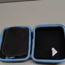 Storage Case for GoGonova Cordless Glue Gun, Hard Waterproof Carrying Case for GoGonova 15s Fast Preheating 2Ah 4V Cordless Hot Glue Gun with Glue Gun Sticks Pocket, Pink, Case Only (Blue)