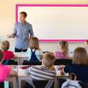 Teacher Created Resources Hot Pink Scalloped Border Trim (5582)