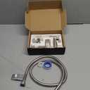 Purrfectzone Bidet Sprayer for Toilet, Handheld Sprayer Kit, Cloth Diaper Sprayer Set - Easy to Install - Stainless Steel