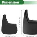 Motoforti Mud Flaps Splash Guards Mud Guards for Chevrolet Suburban/Tahoe 2015-2019 W/Mount Accessories