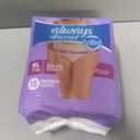 Always Discreet Adult Diapers for Women, Incontinence Underwear, Postpartum Essentials, Disposable Briefs, Max Absorbency, Bladder Leak Protection, Extra Large/XL, 15ct