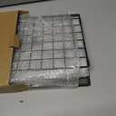 Daoun Dog Toy Basket  Durable ChewProof Dog Toy Storage Bin with Handles, Foldable Portable Metal Basket Organizer for Pet Toy Holder