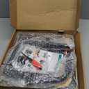 TYYIHUA Foldable Wheelchair Tray Table with Cup Holders for Adults, Seniors, Removable Wheelchair Lap Desk for Eating Reading Resting, Nursing Patient, Fits Seat Width 16" - 20", Bamboo Wood