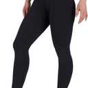 90 Degree By Reflex Women's High Waist Ankle Length Leggings (Black, Small)