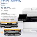 134A Toner Cartridge Replacement for HP 134A W1340A 134X W1340X Black Toner Cartridge Compatible with HP M209dw MFP M234dw M234sdw M234sdn Printer - 2 Black,with Chip