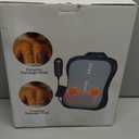 Shiatsu Back and Neck Massager for Pain Relief Deep Tissue, Up and Down Rolling Back Massager with Heat, 3D Kneading Massage for Office Home Car, Birthday Gifts for Women Men Mom Dad (Gray)